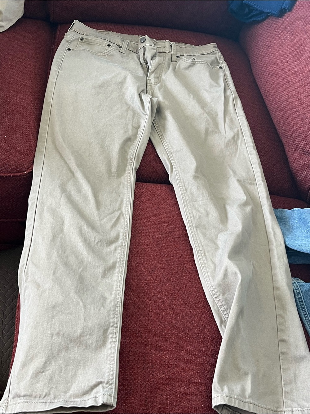 Levi's Light Gray Men's Jeans